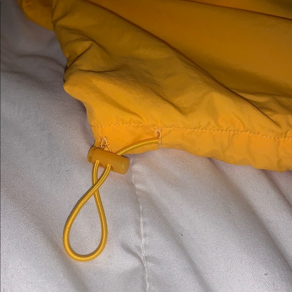 PINK Victoria's Secret Yellow Ski Jacket with White and Black Accents - Picture 7 of 7